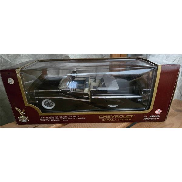 Chevrolet Impala 1959 Die-Cast Model Car in Box