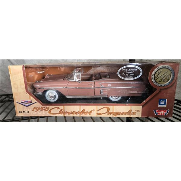 1958 Chevrolet Impala 1:18 Scale Die-Cast Model by Motor Max
