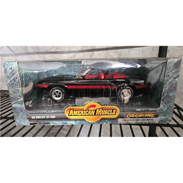 American Muscle 1:18 Die-Cast '69 Shelby GT-500 Collector's Edition
