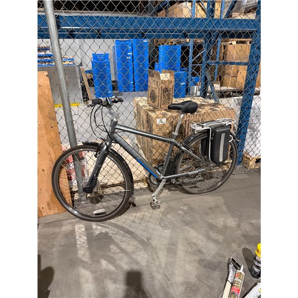 Giant mediumframe electric bike, no charger we have not tested battery as is