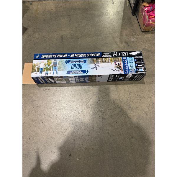 Outdoor ice rink kit