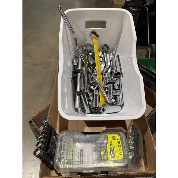 Power nuts, Ryobi impact, driving, set sockets, etc.