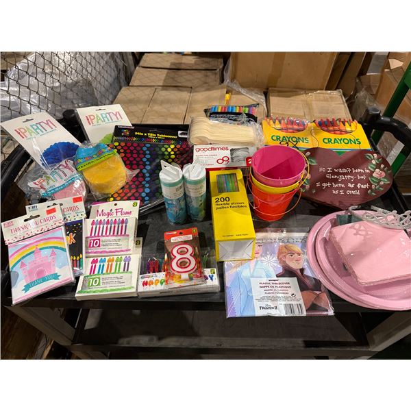 Party and crafting items