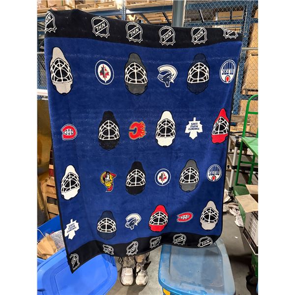 Soft fuzzy Hockey blanket