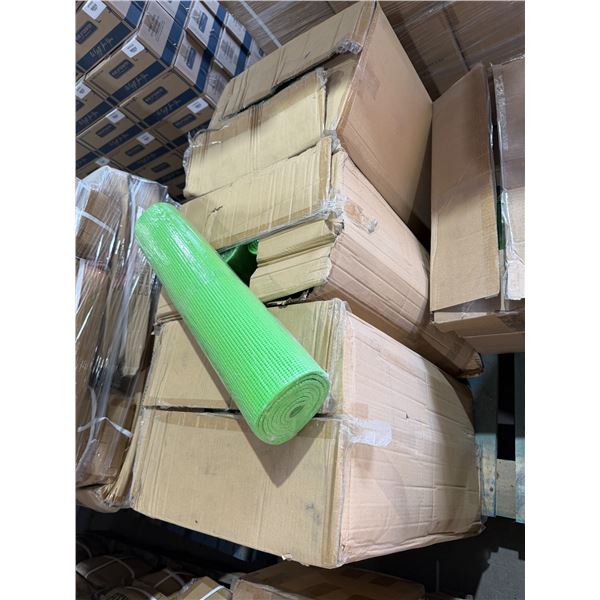 3 boxes yoga mats
