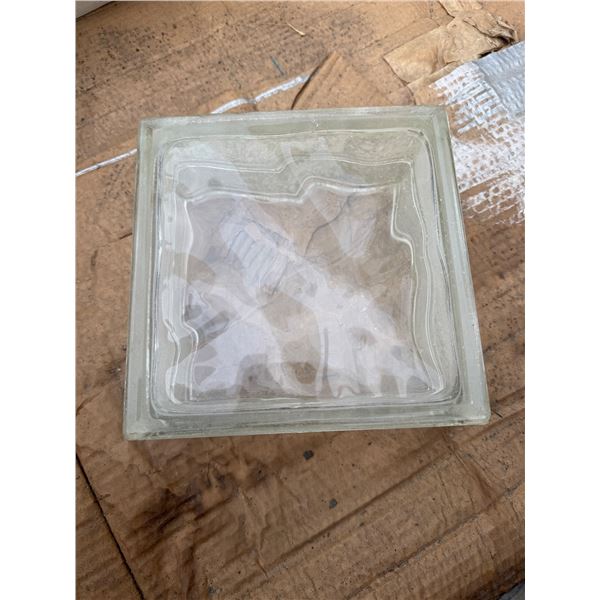 120 pieces of 8 x 8 glass block
