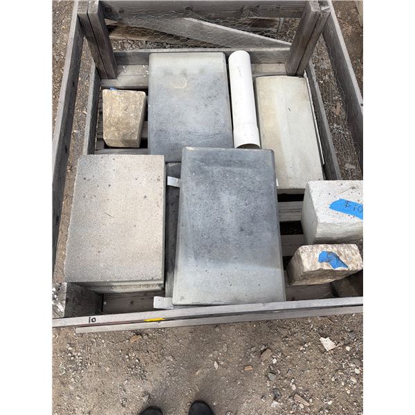 Cap stones and key stones assorted