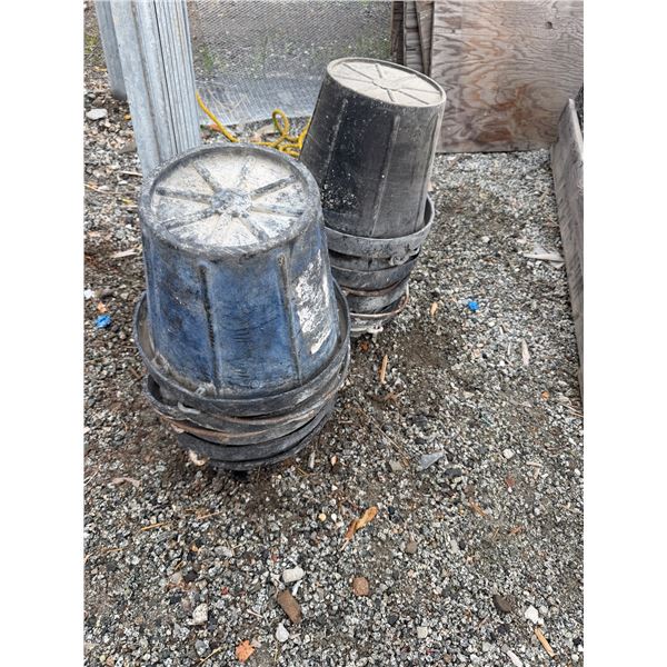 Rubber Masonary buckets