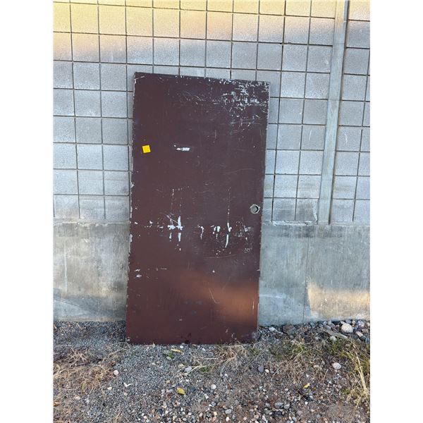 Metal steel fireproof door 41.5" x 83"