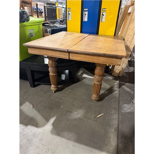 Antique table 42" x 42" and 29 inches tall