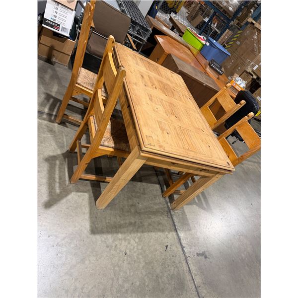 Expandable Table And Chairs