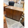Image 1 : Two door cabinet 37" x 19" x 29 1/2" tall