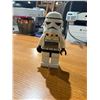 Image 1 : LEGO Star Wars Stormtrooper Minifigure Alarm Clock missing back battery cover