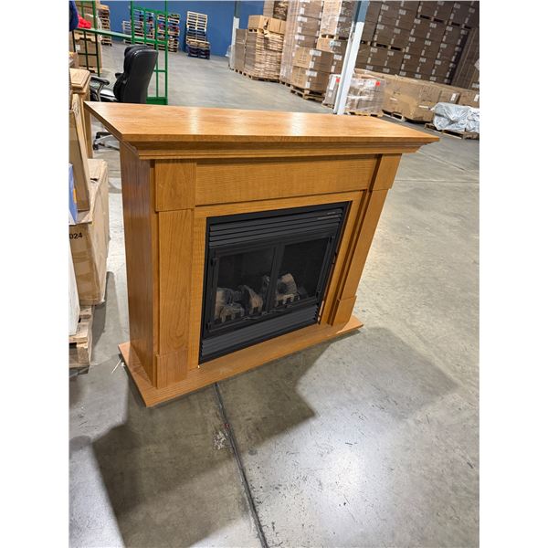 Electric fireplace 4' x 15" x 38 1/2" tall