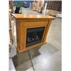 Image 1 : Electric fireplace 4' x 15" x 38 1/2" tall