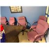 Image 1 : Five office chairs