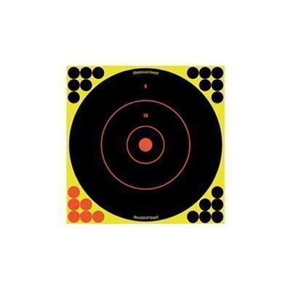 B/C SHT-N-C RND BULLSEYE TGT 5-12"
