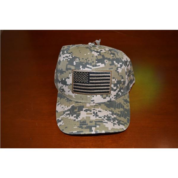American Flag Cap - Digital Camo
