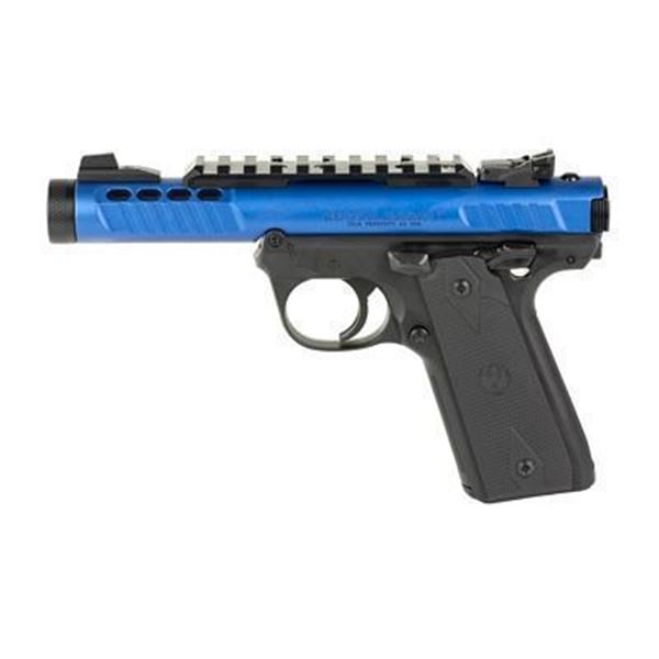 RUGER MRK IV LITE 22LR 4.4" 10RD BLU
