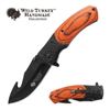 Image 1 : Wild Turkey Handmade - Spring Assisted Knife