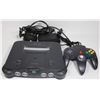 Image 1 : NINTENDO 64 CONSOLE WITH CABLES AND ONE