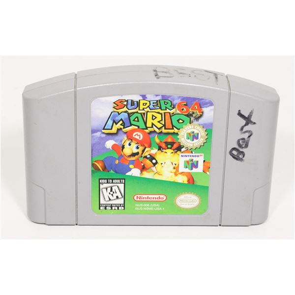 NINTENDO 64 SUPER MARIO 64 GAME