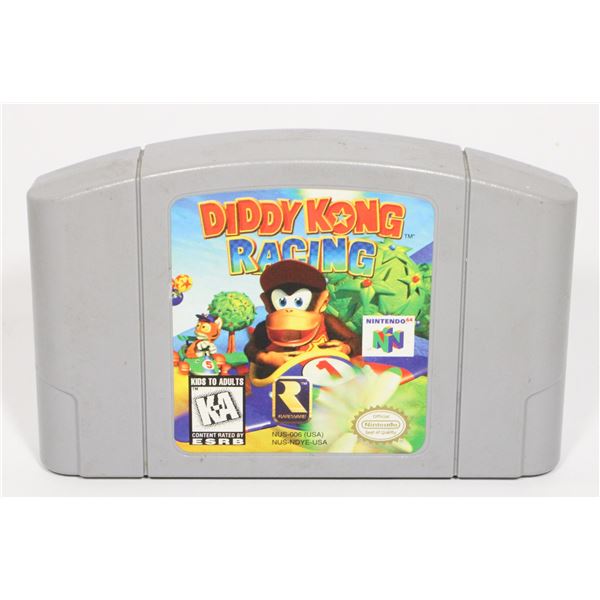 NINTENDO 64 DIDDY KONG RACING GAME
