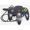Image 1 : NINTENDO 64 BLACK CONTROLLER