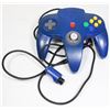 Image 1 : NINTENDO 64 BLUE CONTROLLER