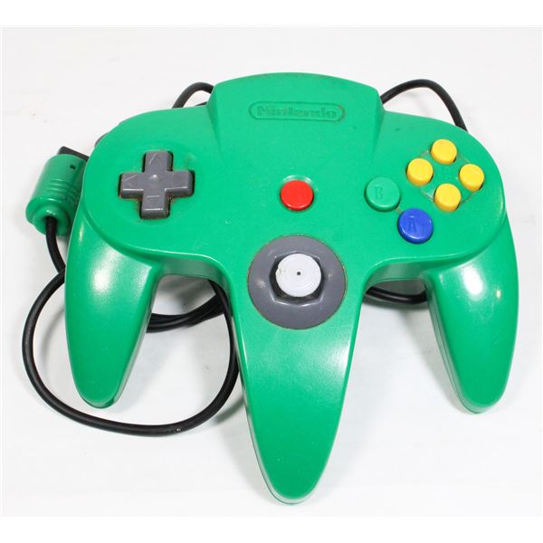 NINTENDO 64 GREEN CONTROLLER