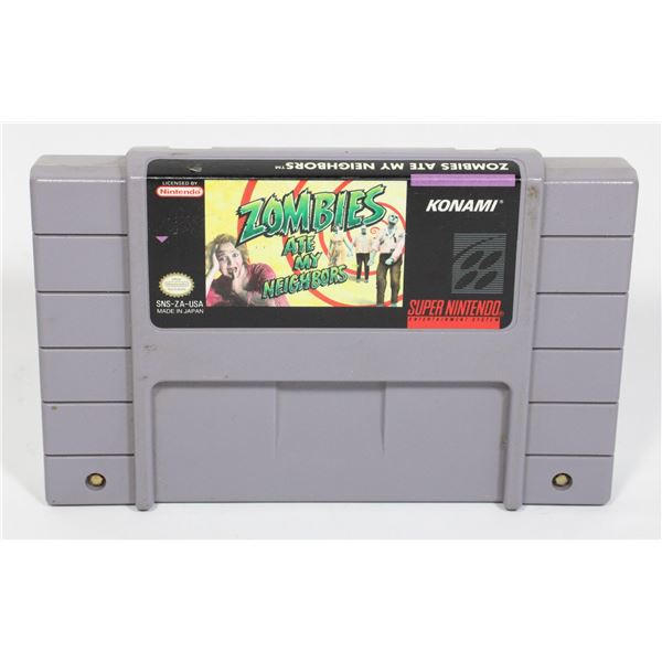 ZOMBIES ATE MY NEIGHBOURS SUPER NINTENDO