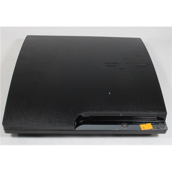 PLAYSTATION 3 SLIM. DOES NOT INCLUDE CONTROLLER OR