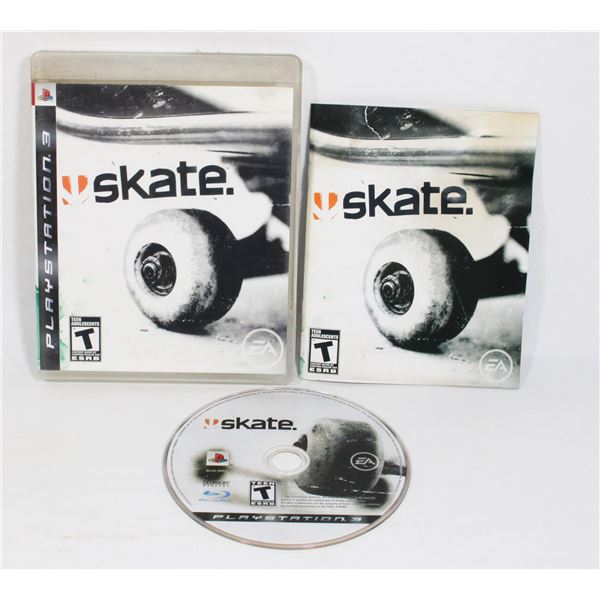 PS3 SKATE GAME