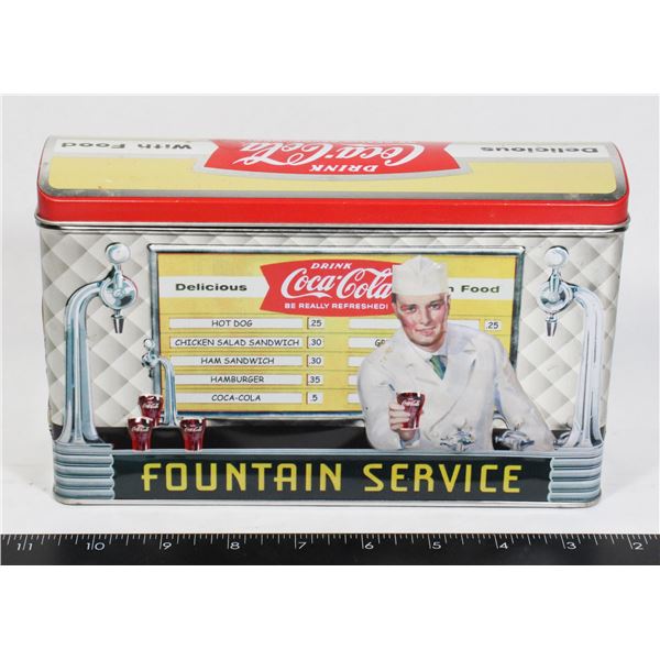 2002 COCA COLA COLLECTIBLE TIN