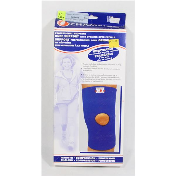 CHAMPION NEOPRENE KNEE SUPPORT SIZE XL