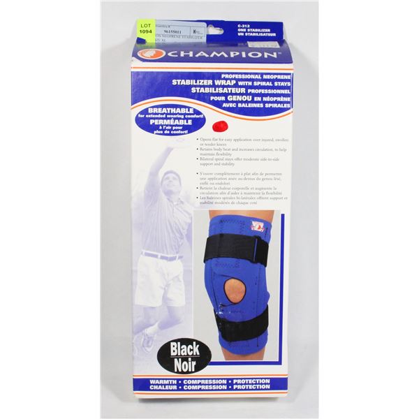 CHAMPION NEOPRENE STABILIZER WRAP SIZE XL