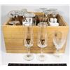 Image 1 : LOT OF OLYMPICS WINE GLASSES