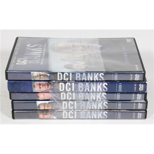 DCI BANKS SEASONS 1-5 ON DVD