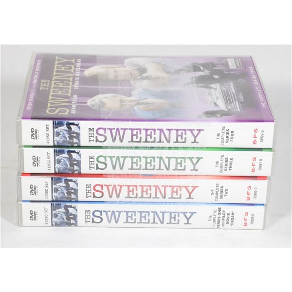 THE SWEENEY SEASONS 1-4 ON DVD