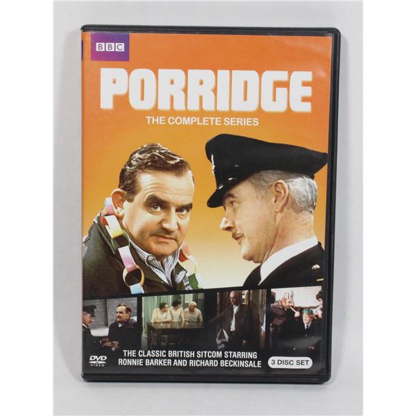 PORRIDGE THE COMPLETE SERIES ON DVD