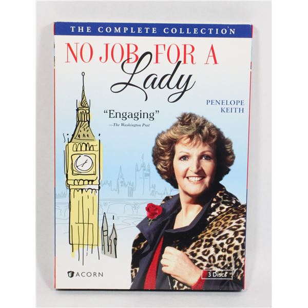 NO JOB FOR A LADY THE COMPETE COLLECTION ON DVD
