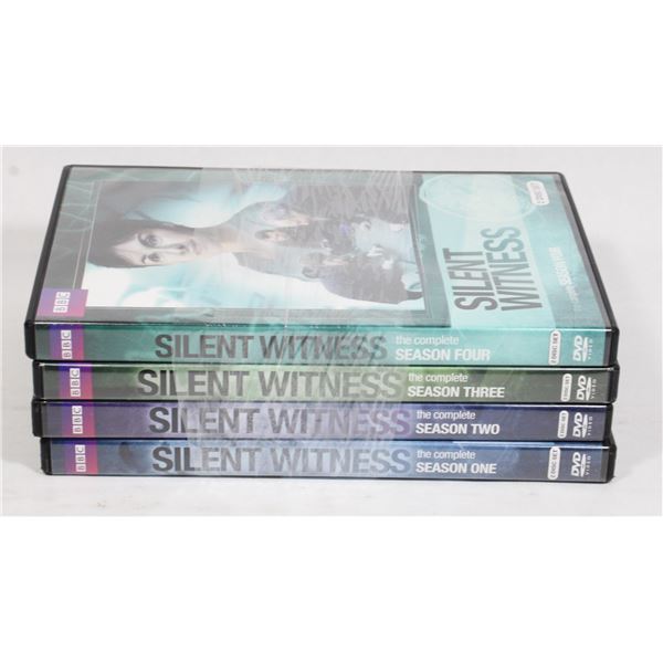 SILENT WITNESS SEASONS 1-4 ON DVD