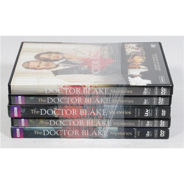 THE DOCTOR BLAKE MYSTERIES SEASONS 1-5 ON DVD