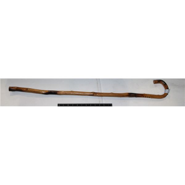 HAND CRAFTED WALKING STICK WITH CHINESE WORDING