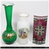 Image 1 : LOT OF THREE CERAMIC VASES NADE IN JAPAN
