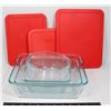 Image 1 : PYREX SET ONE MISSING LID