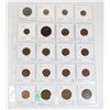 Image 1 : 20 COINS ALL UNITED KINGDOM  PAGE 1 OF 3 NO DOUBLE