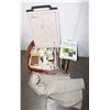 Image 1 : BOX OF MISCELLANEOUS ITEMS INCLUDING SHOE POLISHERS