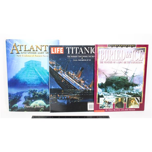THREE OCEAN THEMED BOOKS/ MAGAZINES INCLUDING