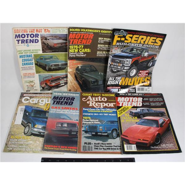 BUNDLE OF AUTOMOTIVE MAGAZINES